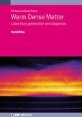 Cover: Warm Dense Matter - Institute of Physics Publishing