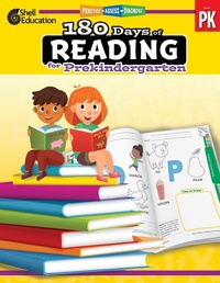 Enlarge image Cover: 180 Days (TM): Reading for Prekindergarten - Shell Educational Publishing