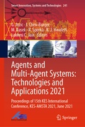 Cover: Agents and Multi-Agent Systems: Technologies and Applications 2021 - Springer