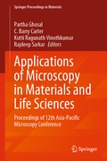 Cover: Applications of Microscopy in Materials and Life Sciences - Springer
