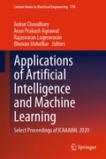 Cover: Applications of Artificial Intelligence and Machine Learning - Springer