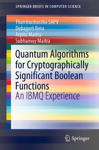 Enlarge image Cover: Quantum Algorithms for Cryptographically Significant Boolean Functions - Springer