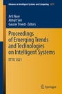 Cover: Proceedings of Emerging Trends and Technologies on Intelligent Systems - Springer