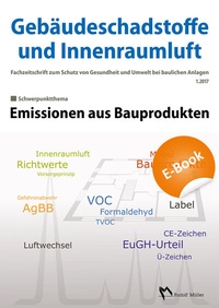 Abbildung von: Gebäudeschadstoffe und Innenraumluft, Band 2: Emissionen aus Bauprodukten - E-Book (PDF) - Rudolf Müller Verlag