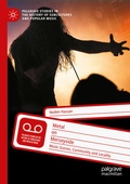 Cover: Metal on Merseyside - Palgrave Macmillan
