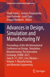 Abbildung von: Advances in Design, Simulation and Manufacturing IV - Springer