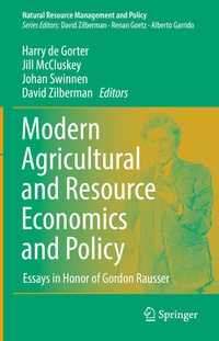 Abbildung von: Modern Agricultural and Resource Economics and Policy - Springer