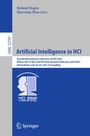 Cover: Artificial Intelligence in HCI - Springer
