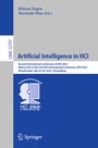 Cover: Artificial Intelligence in HCI - Springer