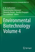 Cover: Environmental Biotechnology Volume 4 - Springer