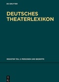 Cover: Personen und Begriffe - De Gruyter