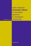 Cover: Uncertain Values - De Gruyter