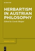 Bild: Herbartism in Austrian Philosophy - De Gruyter