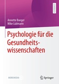 Cover: Psychologie f&uuml;r die Gesundheitswissenschaften - Springer