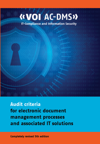 Abbildung von: Audit criteria for electronic document management processes and associated IT solutions - Verband Organisations- und Informationssysteme