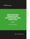 Cover: Sentencing Principles, Procedure & Practice 2022 - Sweet & Maxwell