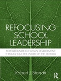 Cover: Refocusing School Leadership - Routledge