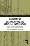 Cover: Management, Organisations and Artificial Intelligence - Routledge