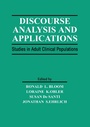 Cover: Discourse Analysis and Applications - Psychology Press Ltd