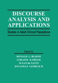 Cover: Discourse Analysis and Applications - Psychology Press Ltd