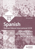 Cover: Pearson Edexcel International GCSE Spanish Reading and Listening Skills Workbook - Hodder Education