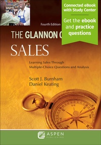 Enlarge image Cover: Glannon Guide to Sales - Aspen Publishing