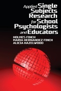 Cover: Applied Single Subjects Research for School Psychologists and Educators - Information Age Publishing