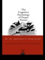 Cover: The Cognitive Psychology of Proper Names - Routledge