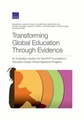 Cover: Transforming Global Education Through Evidence - RAND