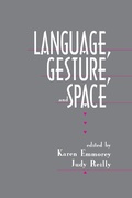 Cover: Language, Gesture, and Space - Psychology Press Ltd