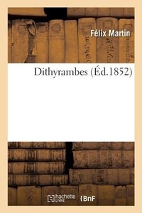 Enlarge image Cover: Dithyrambes - Hachette Livre - Bnf