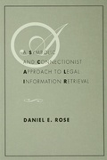 Cover: A Symbolic and Connectionist Approach To Legal Information Retrieval - Psychology Press Ltd