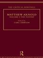 Cover: Matthew Arnold - Routledge