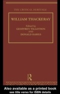 Cover: William Thackeray - Routledge