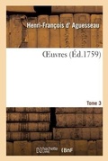 Cover: Oeuvres. Tome 3 - Hachette Livre - Bnf