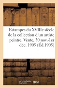 Cover: Estampes Anciennes de Toutes Les Ecoles, Portraits Francais Et Etrangers, Vues Du Xviiie Siecle - Hachette Livre - Bnf