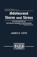 Cover: Adolescent Storm and Stress - Routledge