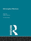 Cover: Christopher Marlowe - Routledge