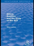Cover: Ethics, Emotion and the Unity of the Self (Routledge Revivals) - Routledge