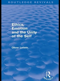 Enlarge image Cover: Ethics, Emotion and the Unity of the Self (Routledge Revivals) - Routledge