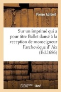 Cover: Avis Aux Reverends Peres Jesuites D' AIX En Provence - Hachette Livre - Bnf
