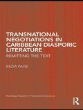 Cover: Transnational Negotiations in Caribbean Diasporic Literature - Routledge