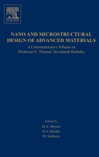 Enlarge image Cover: Nano and Microstructural Design of Advanced Materials - Elsevier