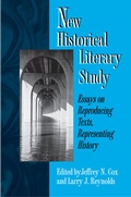 Cover: New Historical Literary Study - Princeton University Press