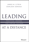 Cover: Leading at a Distance - Polity Press