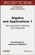 Cover: Algebra and Applications 1 - Wiley-Scrivener