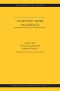 Cover: Thurston's Work on Surfaces - Princeton University Press