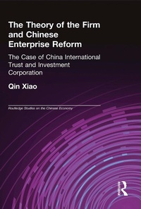 Abbildung von: The Theory of the Firm and Chinese Enterprise Reform - Routledge
