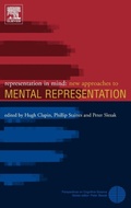 Cover: Representation in Mind: Volume 1 - Elsevier