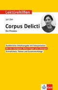 Cover: Klett Lekt&uuml;rehilfen Juli Zeh, Corpus Delicti. Ein Prozess - Klett